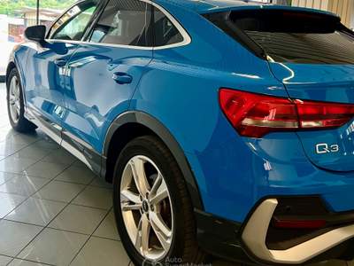 Audi Q3 AUDI Q3 SPORTBACK 35 TDI S-TRONIC IDENTITY BLACK Blu/Azzurro usata Lumezzane