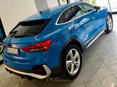 Audi Q3 AUDI Q3 SPORTBACK 35 TDI S-TRONIC IDENTITY BLACK Blu/Azzurro usata Lumezzane