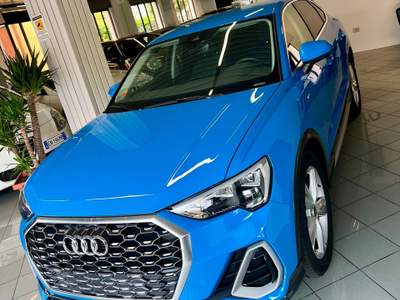 Audi Q3 AUDI Q3 SPORTBACK 35 TDI S-TRONIC IDENTITY BLACK Blu/Azzurro usata Lumezzane