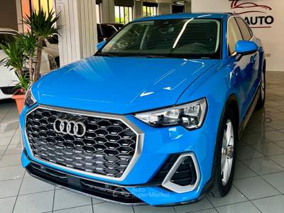 Audi Q3 AUDI Q3 SPORTBACK 35 TDI S-TRONIC IDENTITY BLACK Blu/Azzurro usata Lumezzane