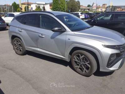 Hyundai Tucson 1.6 HEV aut. N Line Argento usata Pieve di Cento
