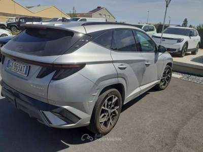 Hyundai Tucson 1.6 HEV aut. N Line Argento usata Pieve di Cento