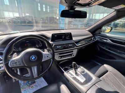 BMW Serie 7 745e 745 e Msport auto possibilità noleggio no scoring Blu/Azzurro usata Gela