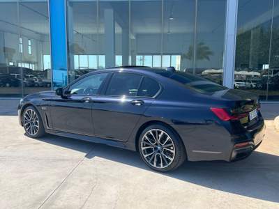 BMW Serie 7 745e 745 e Msport auto possibilità noleggio no scoring Blu/Azzurro usata Gela