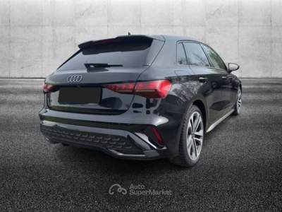 Audi A3 SPB 35 TDI S tronic S line edition Nero usata Pieve di Cento