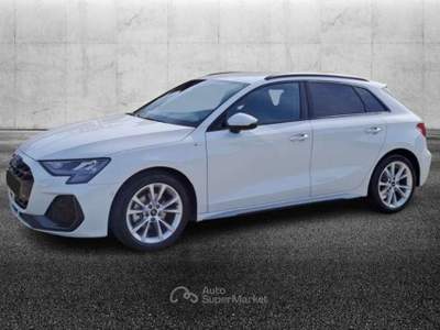 Audi A3 SPB 35 TDI S tronic S line edition Bianco usata Pieve di Cento