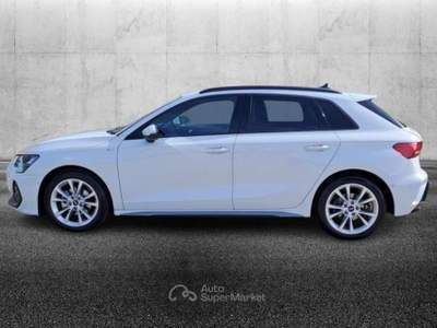 Audi A3 SPB 35 TDI S tronic S line edition Bianco usata Pieve di Cento