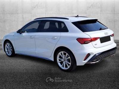 Audi A3 SPB 35 TDI S tronic S line edition Bianco usata Pieve di Cento
