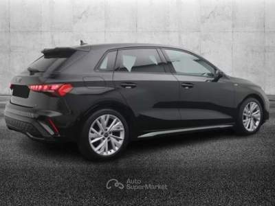 Audi A3 SPB 35 TDI S tronic S line edition Nero usata Pieve di Cento