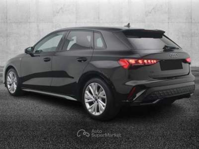 Audi A3 SPB 35 TDI S tronic S line edition Nero usata Pieve di Cento
