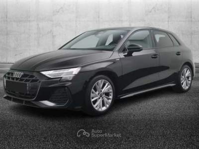 Audi A3 SPB 35 TDI S tronic S line edition Nero usata Pieve di Cento