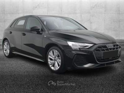 Audi A3 SPB 35 TDI S tronic S line edition Nero usata Pieve di Cento