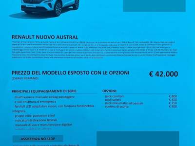 Renault Austral Full Hybrid E-Tech 200 CV Techno - possibilità noleggio no scoring Bianco usata Gela