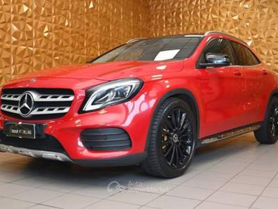 Mercedes-Benz GLA PREMIUM AMG AUTO TETTO CAM PELLE LED 19"STRAFULL!! Rosso usata Brescia