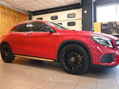 Mercedes-Benz GLA PREMIUM AMG AUTO TETTO CAM PELLE LED 19"STRAFULL!! Rosso usata Brescia
