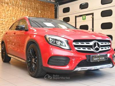 Mercedes-Benz GLA PREMIUM AMG AUTO TETTO CAM PELLE LED 19"STRAFULL!! Rosso usata Brescia