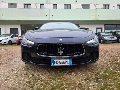 Maserati Ghibli GHIBLI DIESEL 275CV 169.000KM GARAN FINAZ Blu/Azzurro usata Sassofeltrio