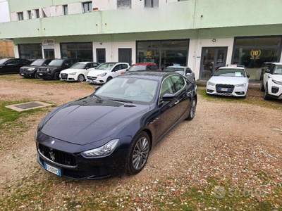 Maserati Ghibli GHIBLI DIESEL 275CV 169.000KM GARAN FINAZ Blu/Azzurro usata Sassofeltrio