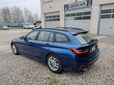 BMW Serie 3 318d 318 2.0 150CV 2022 UNICO PROPRIETARIO GARANZIA Blu/Azzurro usata MANERBA DEL GARDA