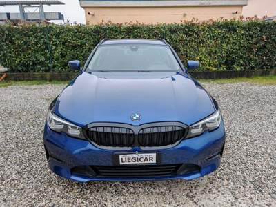 BMW Serie 3 318d 318 2.0 150CV 2022 UNICO PROPRIETARIO GARANZIA Blu/Azzurro usata MANERBA DEL GARDA