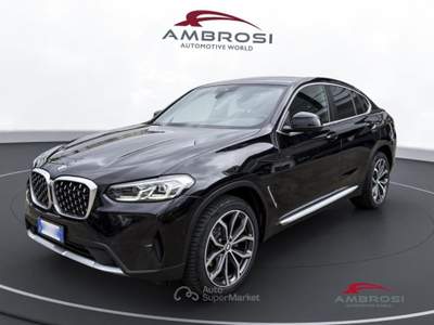 BMW X4 xdrive20d mhev 48V auto Nero usata Corciano