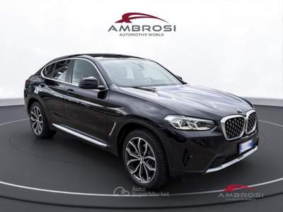 BMW X4 xdrive20d mhev 48V auto Nero usata Corciano