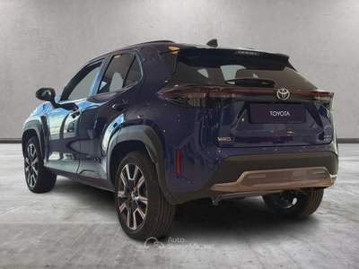 Toyota Yaris Cross 1.5 Hybrid 130 CV 5p. E-CVT AWD-i Lounge Blu/Azzurro usata Sassari