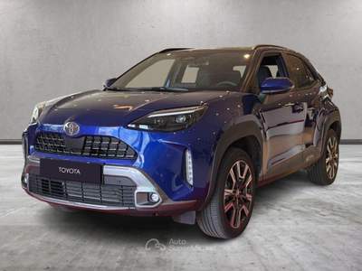 Toyota Yaris Cross 1.5 Hybrid 130 CV 5p. E-CVT AWD-i Lounge Blu/Azzurro usata Sassari