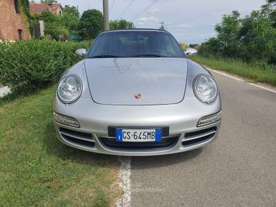 Porsche 911 Carrera S cabrio cambio manuale Argento usata CASALPUSTERLENGO