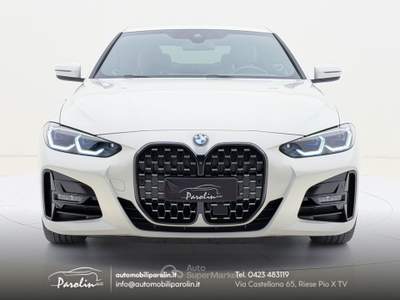 BMW Serie 4 430dA d Coupe mhev 48V xDrive Msport Laser-ACC-Black pack Beige usata Riese Pio X