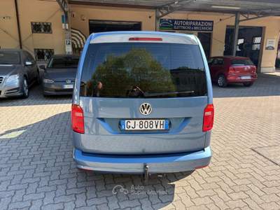 Volkswagen Caddy 2.0 tdi 102cv  E6  GANCIO OK NEOPATENTATO Blu/Azzurro usata Guastalla