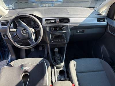 Volkswagen Caddy 2.0 tdi 102cv  E6  GANCIO OK NEOPATENTATO Blu/Azzurro usata Guastalla