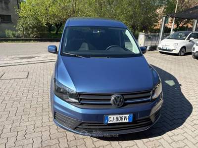 Volkswagen Caddy 2.0 tdi 102cv  E6  GANCIO OK NEOPATENTATO Blu/Azzurro usata Guastalla