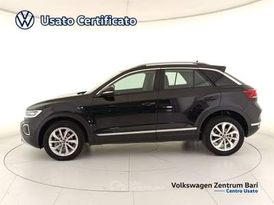 Volkswagen T-Roc 1.5 tsi style dsg Nero usata Bari