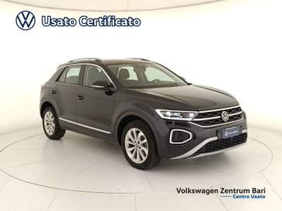 Volkswagen T-Roc 1.5 tsi style dsg Nero usata Bari