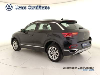 Volkswagen T-Roc 1.5 tsi style dsg Nero usata Bari