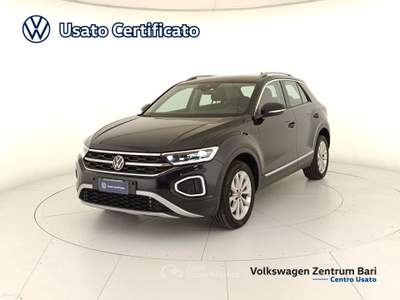 Volkswagen T-Roc 1.5 tsi style dsg Nero usata Bari