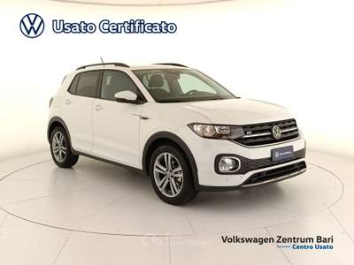 Volkswagen T-Cross 1.0 tsi sport 110cv dsg Bianco usata Bari