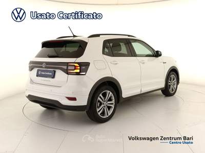 Volkswagen T-Cross 1.0 tsi sport 110cv dsg Bianco usata Bari