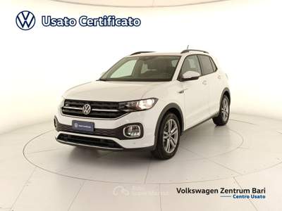 Volkswagen T-Cross 1.0 tsi sport 110cv dsg Bianco usata Bari