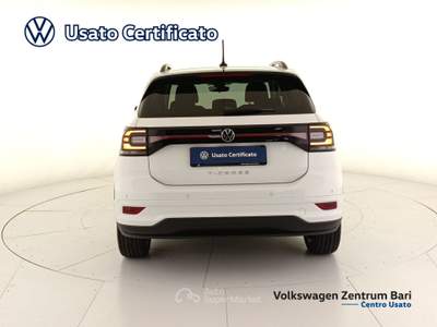 Volkswagen T-Cross 1.0 tsi sport 110cv dsg Bianco usata Bari