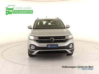 Volkswagen T-Cross 1.0 tsi style 95cv Argento usata Bari