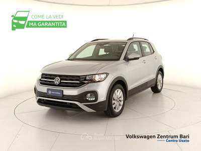 Volkswagen T-Cross 1.0 tsi style 95cv Argento usata Bari