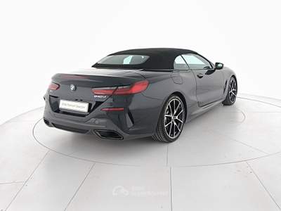 BMW Serie 8 840d 840d xDrive Cabrio 48V MSport Pro Blu/Azzurro usata Modena