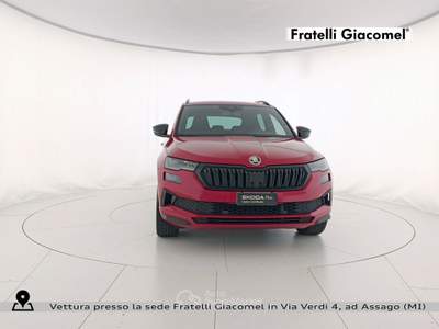 Skoda Karoq 1.5 tsi sportline dsg Rosso usata Assago