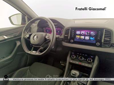 Skoda Karoq 1.5 tsi sportline dsg Rosso usata Assago