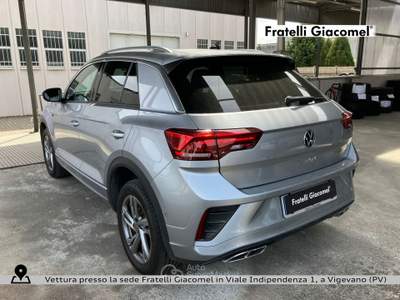 Volkswagen T-Roc 1.0 tsi r-line 110cv Argento usata Vigevano