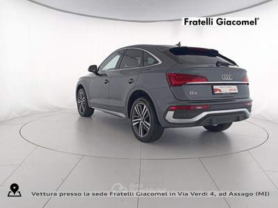 Audi Q5 sportback 40 2.0 tdi mhev 12v s line plus quattro s-tronic Grigio usata Assago