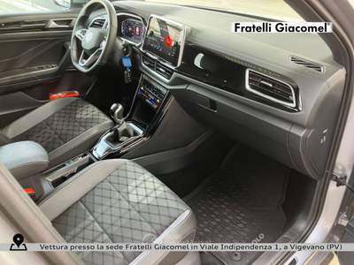Volkswagen T-Roc 1.0 tsi r-line 110cv Argento usata Assago