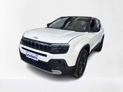 Jeep Avenger 1.2 Turbo 100 CV Summit Bianco usata Cagliari